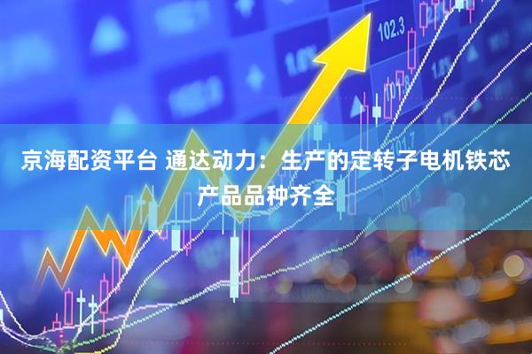 京海配资平台 通达动力：生产的定转子电机铁芯产品品种齐全