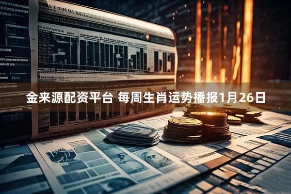 金来源配资平台 每周生肖运势播报1月26日